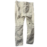 Levis Mens Beige Cotton Straight Leg Casual Pants Size 34