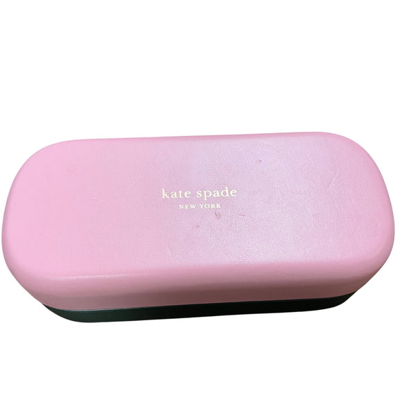 Kate Spade Womens Blue Gradient Acetate Square Sunglasses With Case Brown Lenses