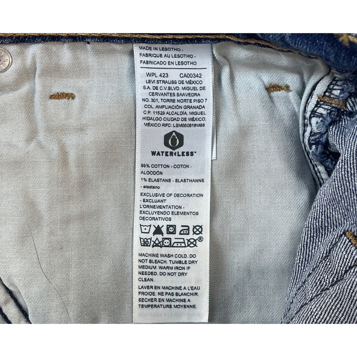 Signature Men's Blue Bootcut Jeans Sz 40x30 - NWT