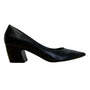 Vaneli Women’s Black Calf Leather Kayana Block Heels Shoes Size 6.5M