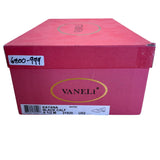 Vaneli Women’s Black Calf Leather Kayana Block Heels Shoes Size 6.5M
