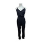 Bardot Black Jumpsuit With Draped Front & Slim Fit Sz 4/XS EUR 36