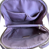 Mistique Pink Gold Accents Vegan Leather Convertible Backpack & Shoulder Bag