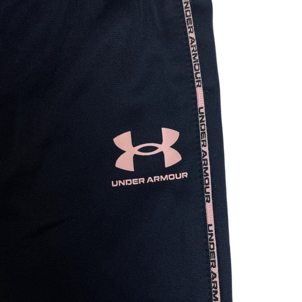 Under Armour Blue And Pink Side Line Youth Girl's Sweat Pants Sz 5Y