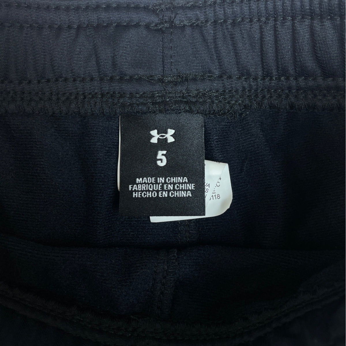 Under Armour Blue And Pink Side Line Youth Girl's Sweat Pants Sz 5Y