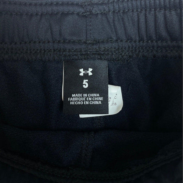 Under Armour Blue And Pink Side Line Youth Girl's Sweat Pants Sz 5Y