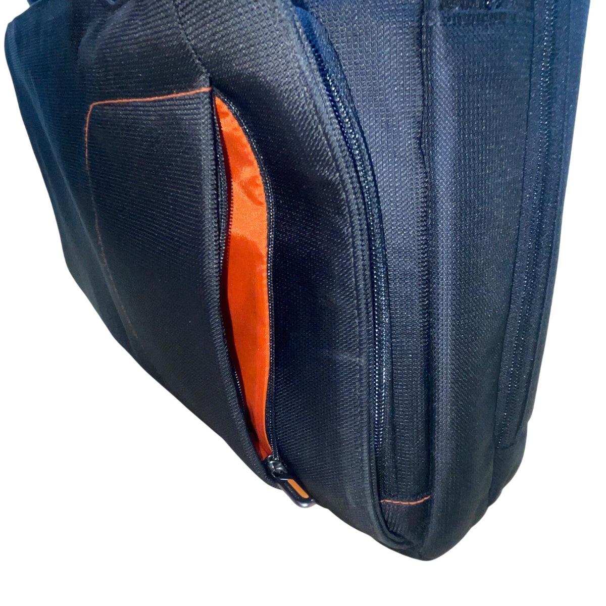 Briggs & Riley Mens Black Nylon Adjustable Strap Spacious Laptop Briefcase Sz L