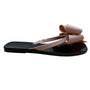 Jeffrey Campbell Women’s Pink & Black Bow Detail Thong Sandals Size 9