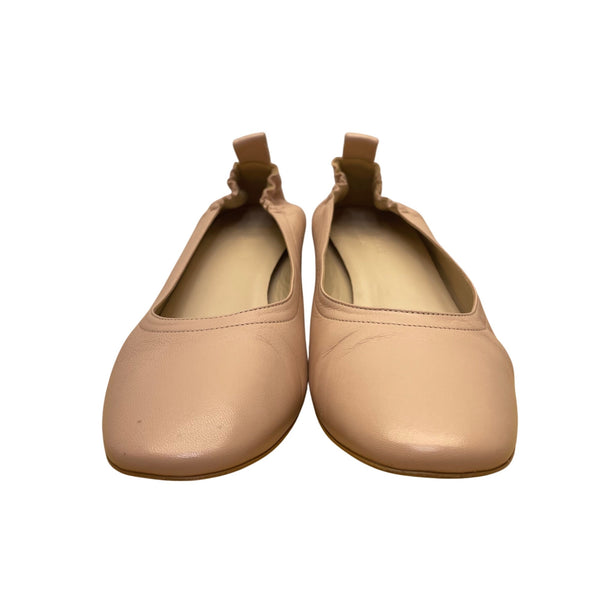 Everlane Women’s Pink Leather Square-Toe Block Heel Pumps Size 8.5