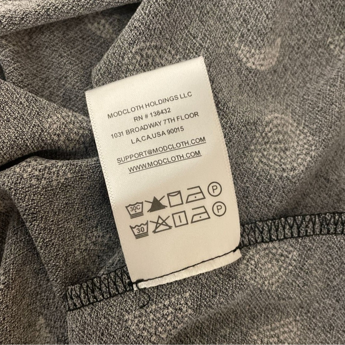 Modcloth Women's Dark Blue/ Black A-Line Casual Midi Dress Size 4X