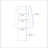 Modcloth Women's Dark Blue/ Black A-Line Casual Midi Dress Size 4X