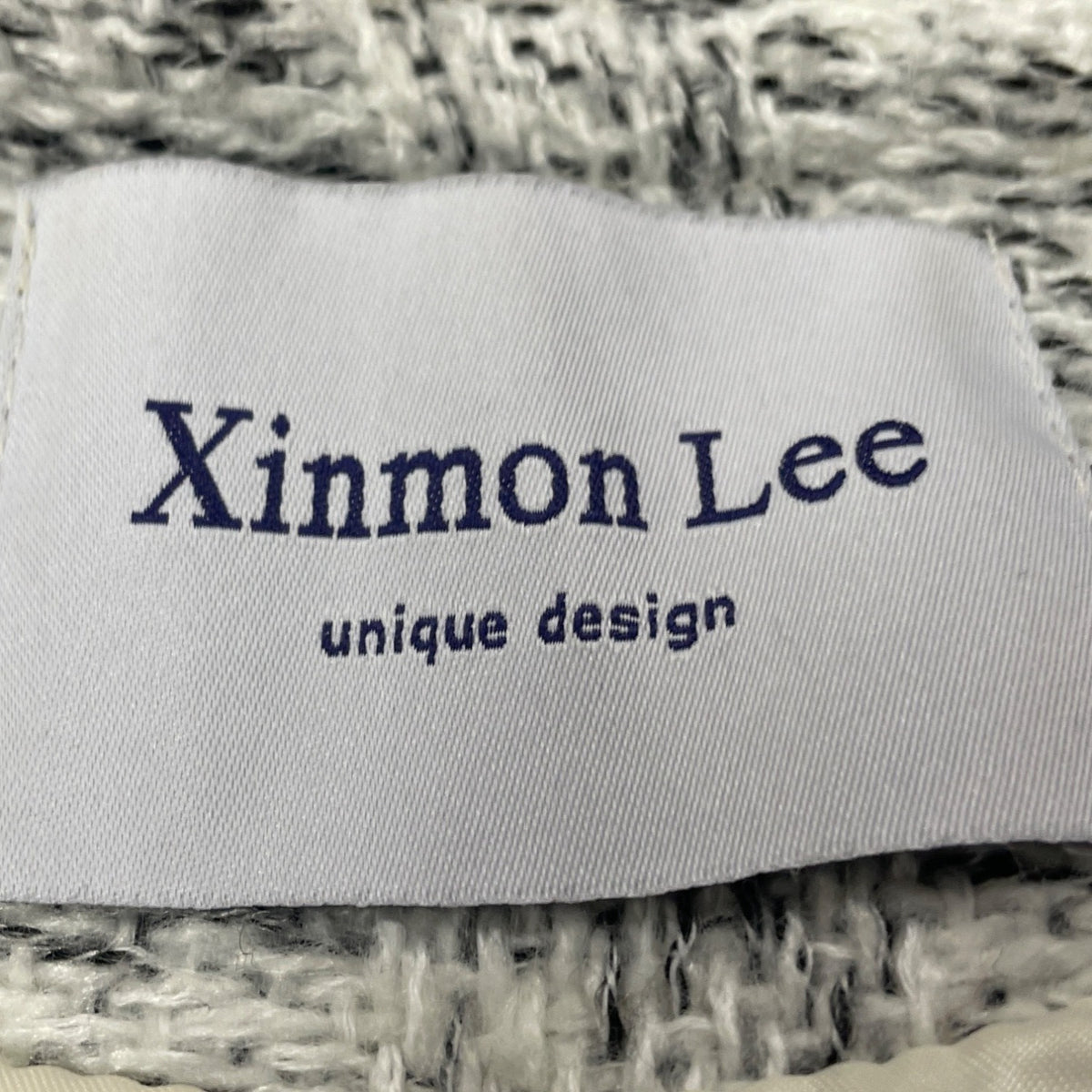 Kimmon Lee Women's Gray Tweed Fringed Button Up Cropped Jacket Size S