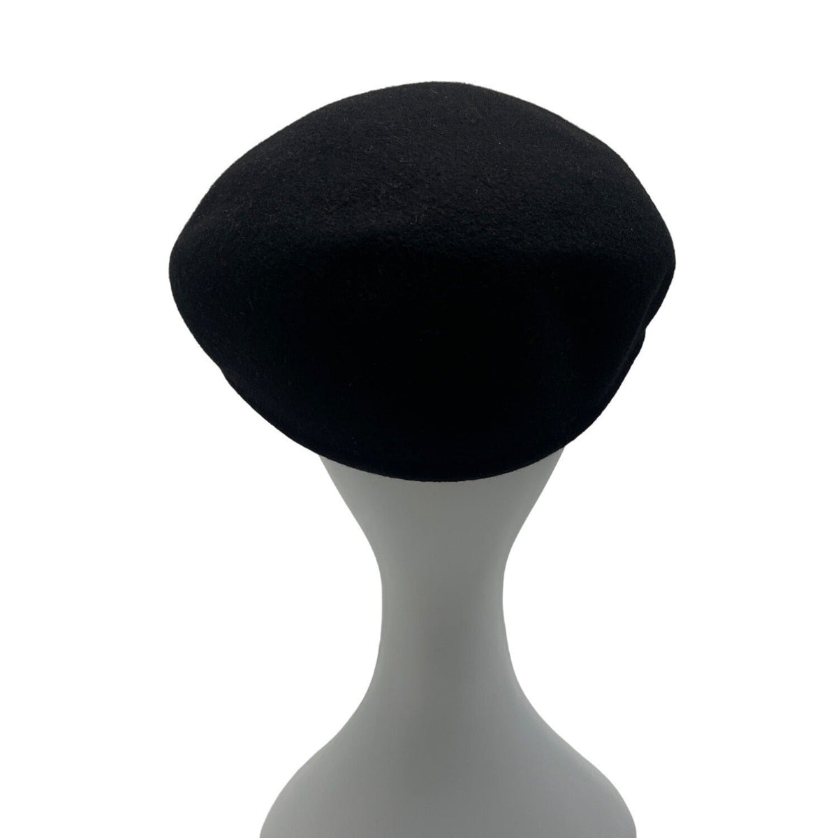 Mens Black Wool Flat Cap Newsboy Style 100% Wool Classic Design