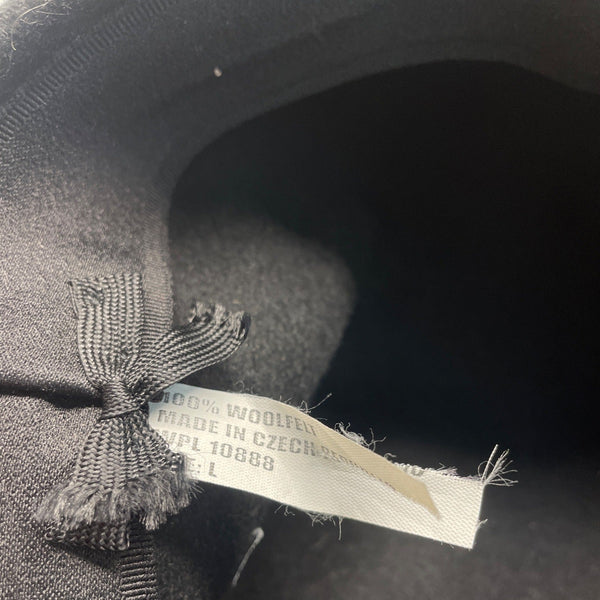 Mens Black Wool Flat Cap Newsboy Style 100% Wool Classic Design