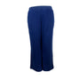Lands End Womens Indigo Blue Wide-Leg Sweatpants With Pockets Size 2X - New