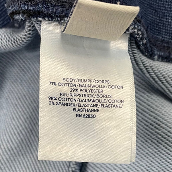 Lands End Womens Indigo Blue Wide-Leg Sweatpants With Pockets Size 2X - New