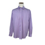 Con.Struct Men's Lavender Button Up Long Sleeve Shirt Diamond Pattern Size XL