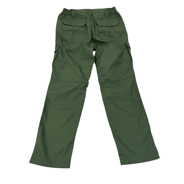 CQR Mens Cargo Pants Military Outdoor Workwear Army Green Size 34W/34L