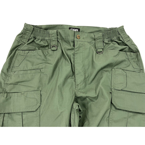 CQR Mens Cargo Pants Military Outdoor Workwear Army Green Size 34W/34L