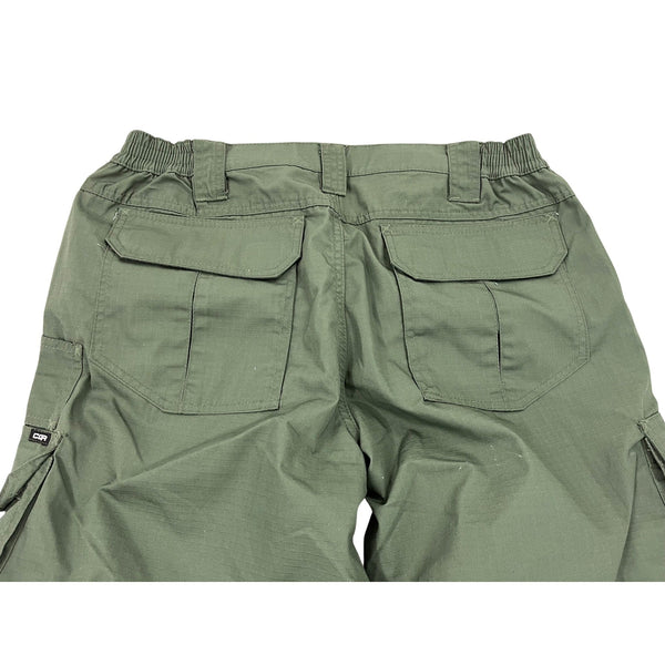 CQR Mens Cargo Pants Military Outdoor Workwear Army Green Size 34W/34L