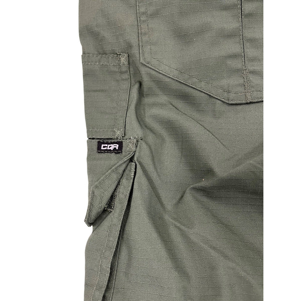 CQR Mens Cargo Pants Military Outdoor Workwear Army Green Size 34W/34L