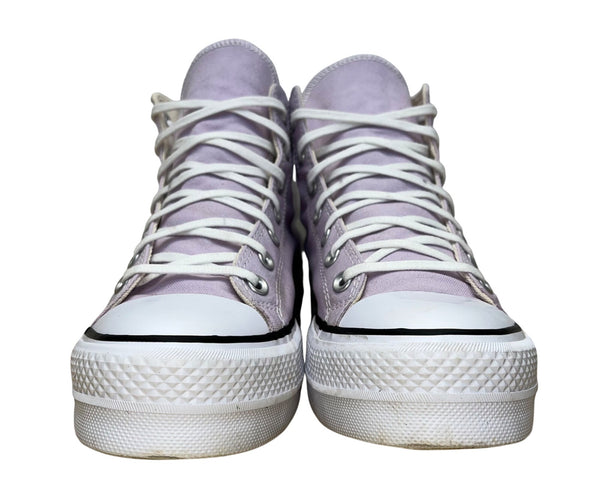 Converse Women’s Lilac Canvas Chuck Taylor All Star High-Top Sneakers Size 9
