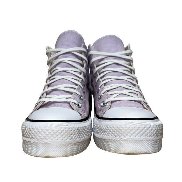 Converse Women’s Lilac Canvas Chuck Taylor All Star High-Top Sneakers Size 9