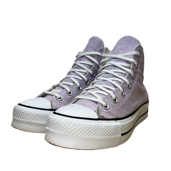 Converse Women’s Lilac Canvas Chuck Taylor All Star High-Top Sneakers Size 9