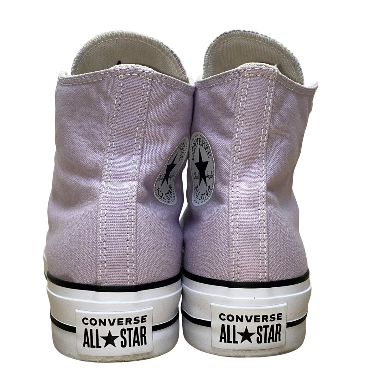 Converse Women’s Lilac Canvas Chuck Taylor All Star High-Top Sneakers Size 9