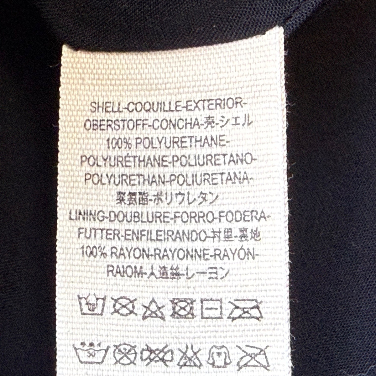 Free People Womens Black Polyurethane Mini Skirt With Back Zipper Size 10