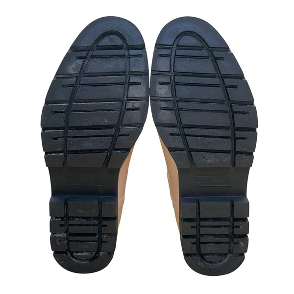 Everlane Women’s Pink & Black Rubber Chelsea Pull-On Lug Sole Ankle Boots Size 8