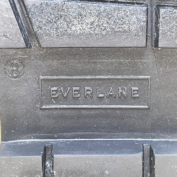 Everlane Women’s Pink & Black Rubber Chelsea Pull-On Lug Sole Ankle Boots Size 8