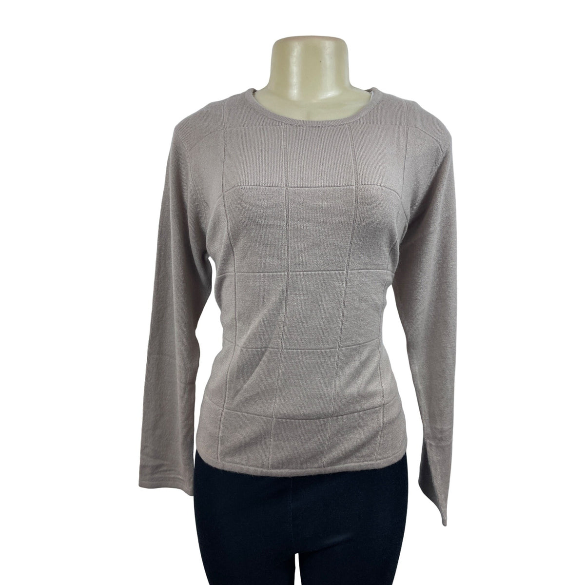 Designers Originals Women’s Beige Long Sleeve Shirt Sz M - NWT