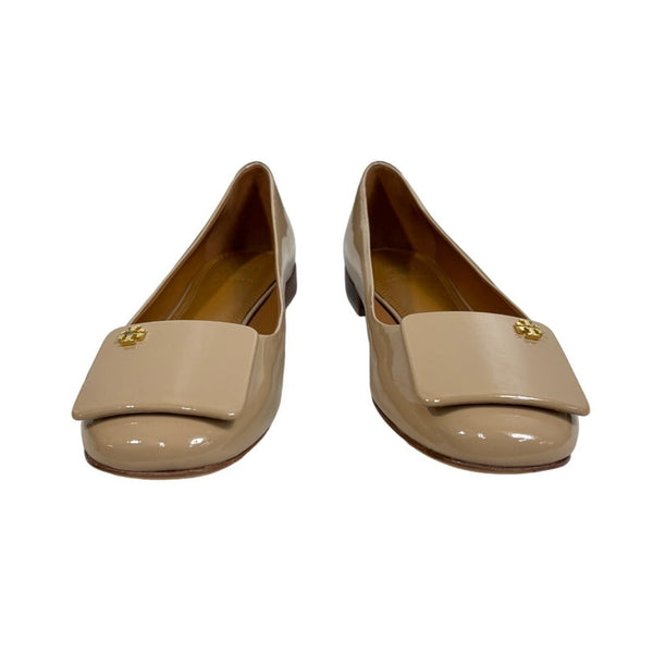 Tory Burch Women’s Yardley Camellia Pink Flat Patent Calf Sz 9 - New