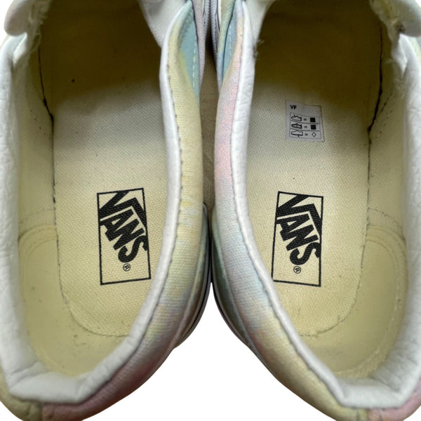 Vans Kids Pastel Tie-Dye Slip-On Canvas Shoes Size 3