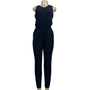 Athleta Women's Black Sleevless Jumpsuit Sz 4 (EUR 35)