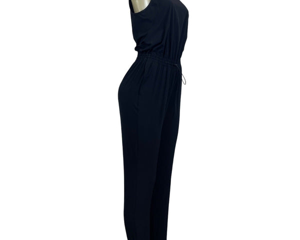 Athleta Women's Black Sleevless Jumpsuit Sz 4 (EUR 35)