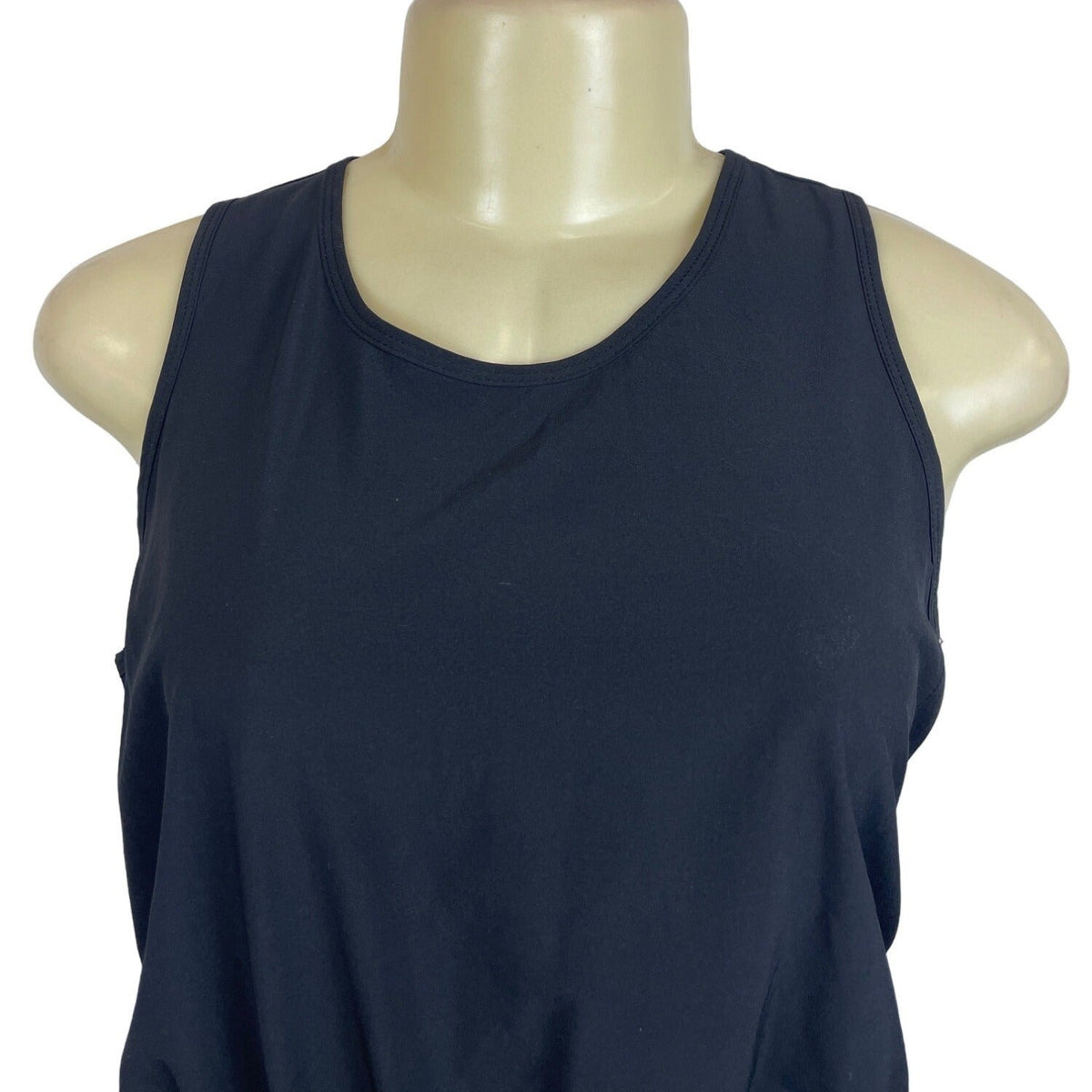 Athleta Women's Black Sleevless Jumpsuit Sz 4 (EUR 35)