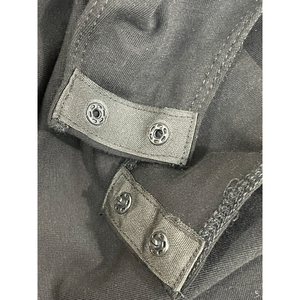 Mangopop Women's Black Long Sleeve Bodysuit Size S