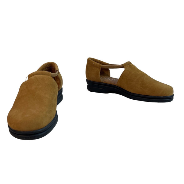 Lizflex Women's Brown Leather Carlisle Slip On Shoes Sz 7.5M - NWT