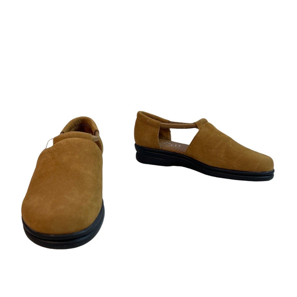 Lizflex Women's Brown Leather Carlisle Slip On Shoes Sz 7.5M - NWT