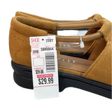 Lizflex Women's Brown Leather Carlisle Slip On Shoes Sz 7.5M - NWT