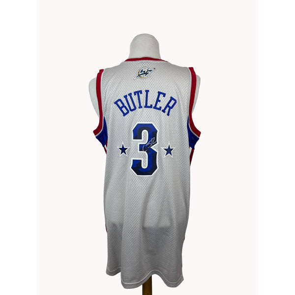 2008 NBA All Star #3 Caron Butler Adidas Signed Jersey Sz XL