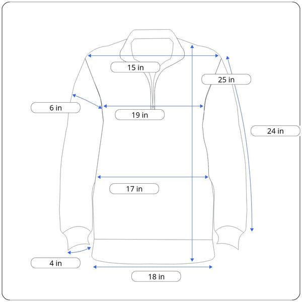 Talbots Women's Blue & Black Tie Dye Quarter Zip Pullover Shirt Size PL