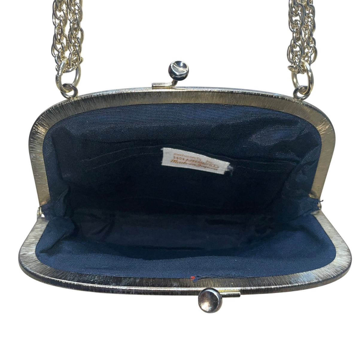 Walborg Women’s Multicolor Floral Needlepoint With Chain Strap Evening Bag