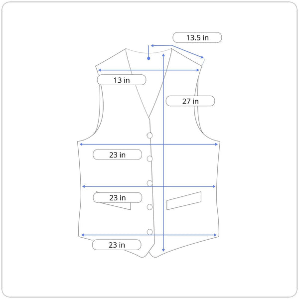 Shelly & Arnold Men's Multicolor Sleeveless & Woven Vest Size 1X