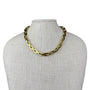 Eddie Borgo Gold Tone Chain Link Necklace Lobster Clasp Classic Design