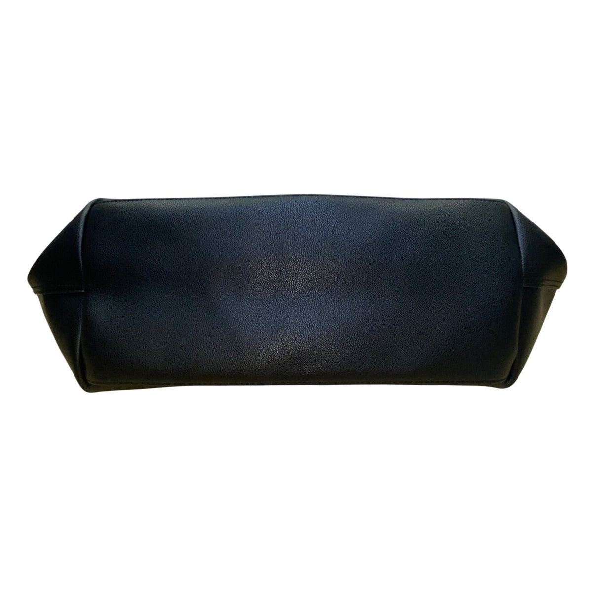 Victorias Secret Women’s Black Faux Leather Multicolor Tassel Accent Tote Bag