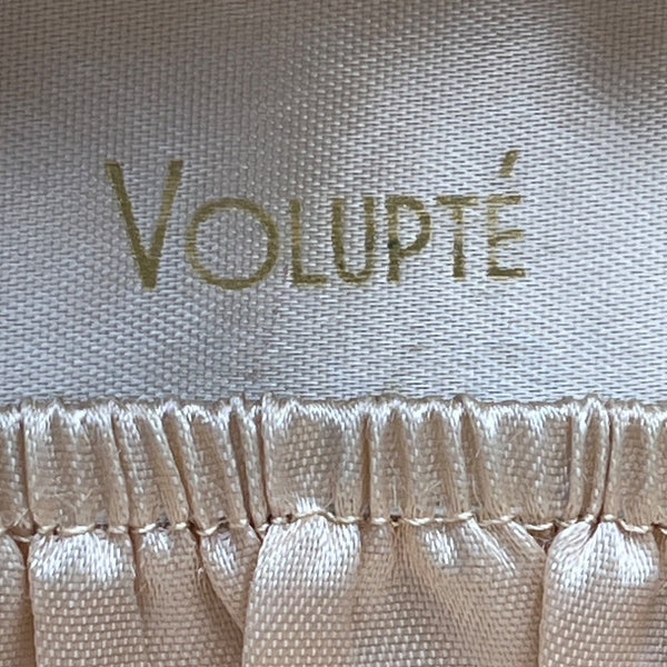 Vintage Volupté Gold Hard Shell Rhinestone Clasp Clutch Purse Sz S