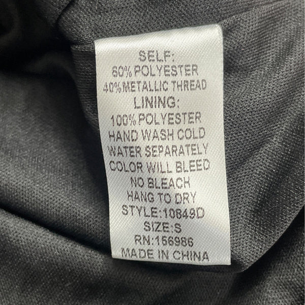 Fashion Nova Women’s Black Ruched Long Sleeve Mini Dress Open Back Sz S - New